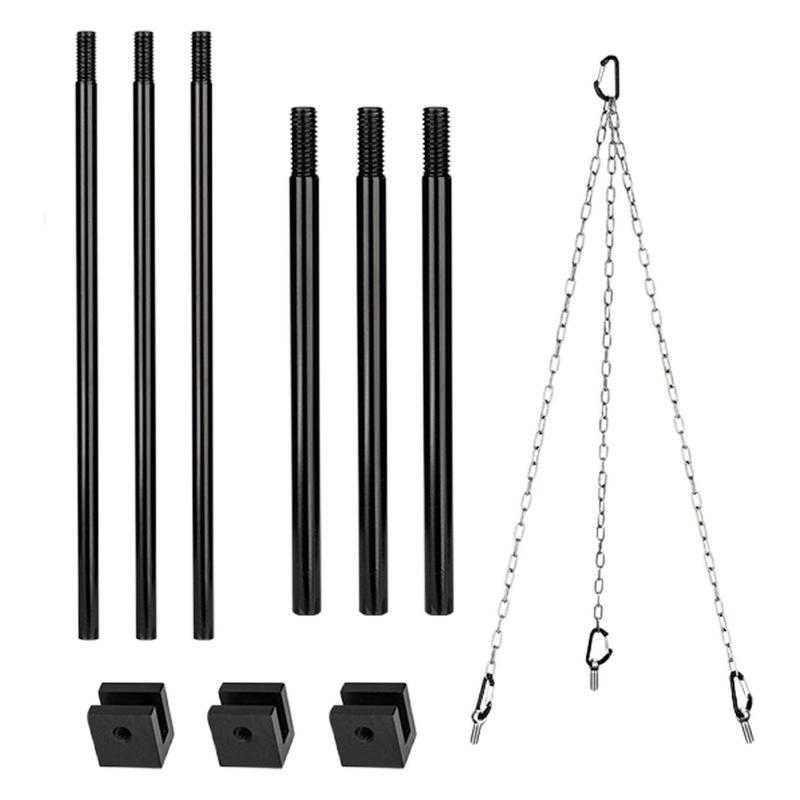 Camping Cooking Grate - Odpinany Grill pionowy na statywie Grill