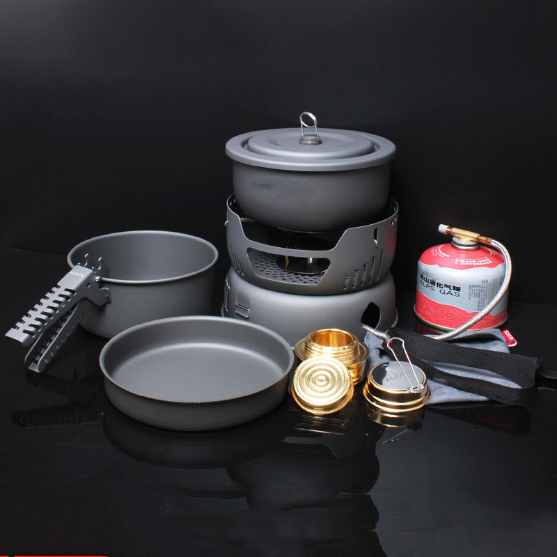 Camping Cooking Materials - Zestaw do gotowania dla 2-4 osób
