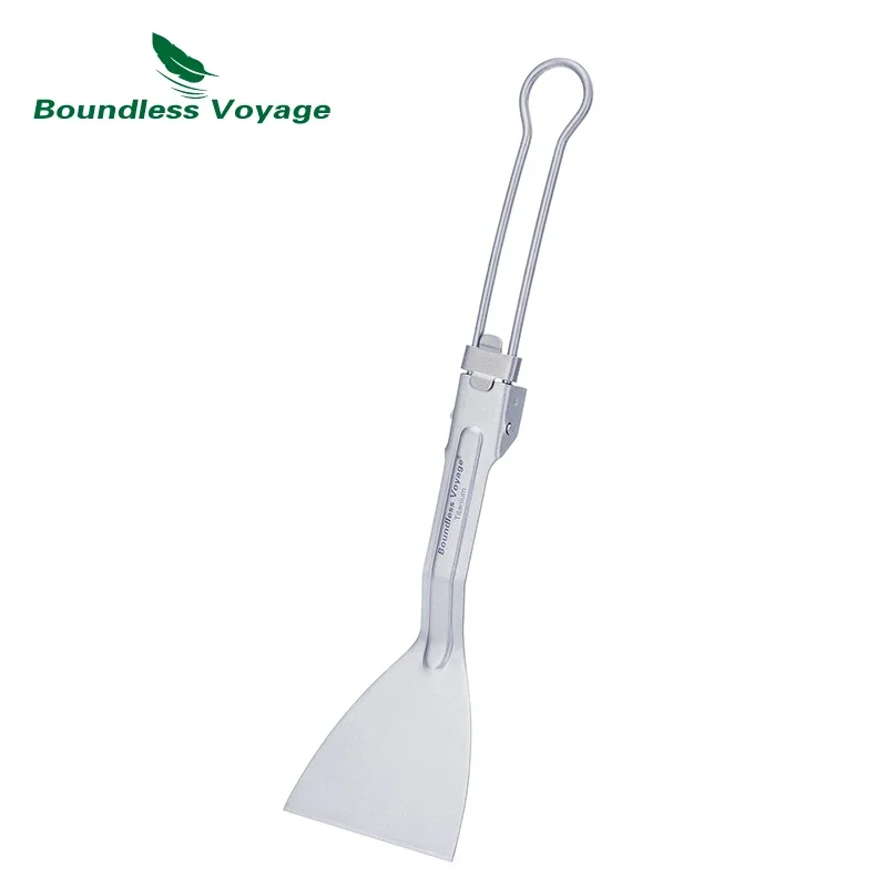 Camping Cooking Handle - Łopatka Tytanowa Boundless Voyage z Składanym