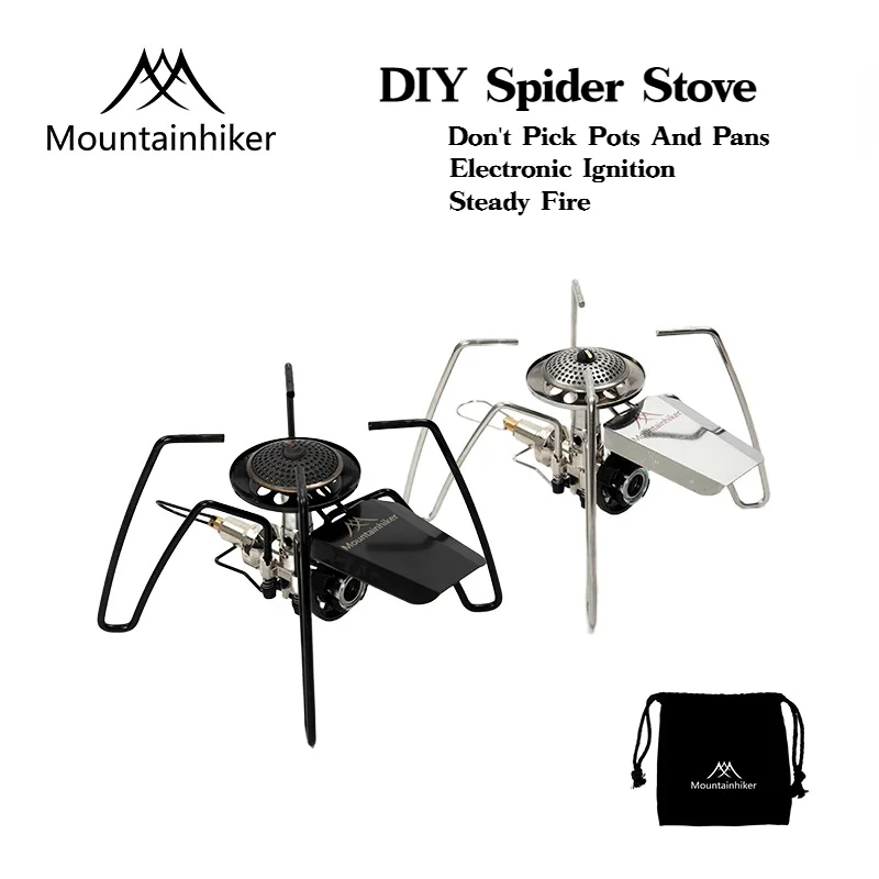 Camping Cooking Grate - MOUNTAINHIKER Spider Stove Outdoor składany lekki