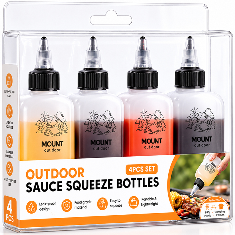Camping Cooking Oil Bottle - Butelka na oliwę do grillowania i