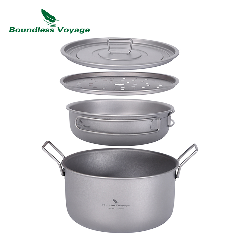 Camping Cooking Cover - Boundless Voyage Camping garnek do gotowania