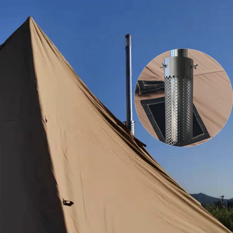 Rura kominkowa ze stali nierdz – Camping Cooking Cover recenzja i cena