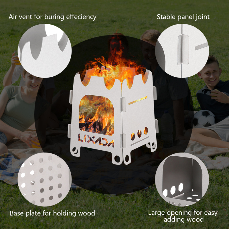 Lixada Tytan/stal nierdzewna O – Camping Cooking Grate recenzja i cena