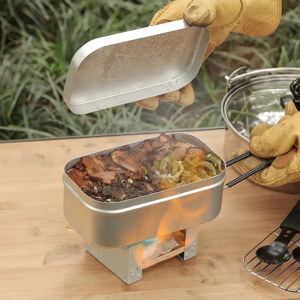 Ultralekka zastawa stołowa, na – Camping Cooking Box recenzja i cena