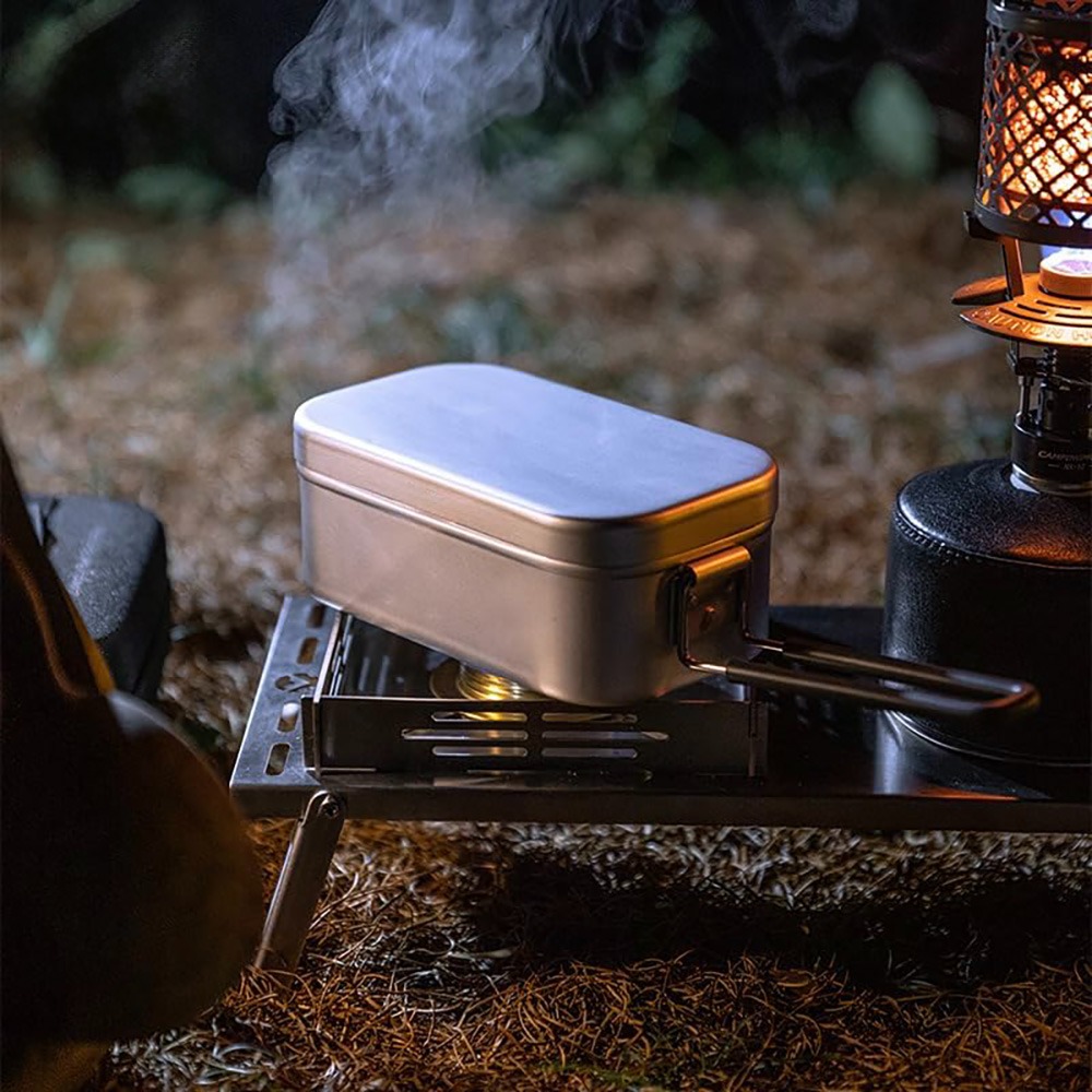 Ultralekka zastawa stołowa, na – Camping Cooking Box recenzja i cena