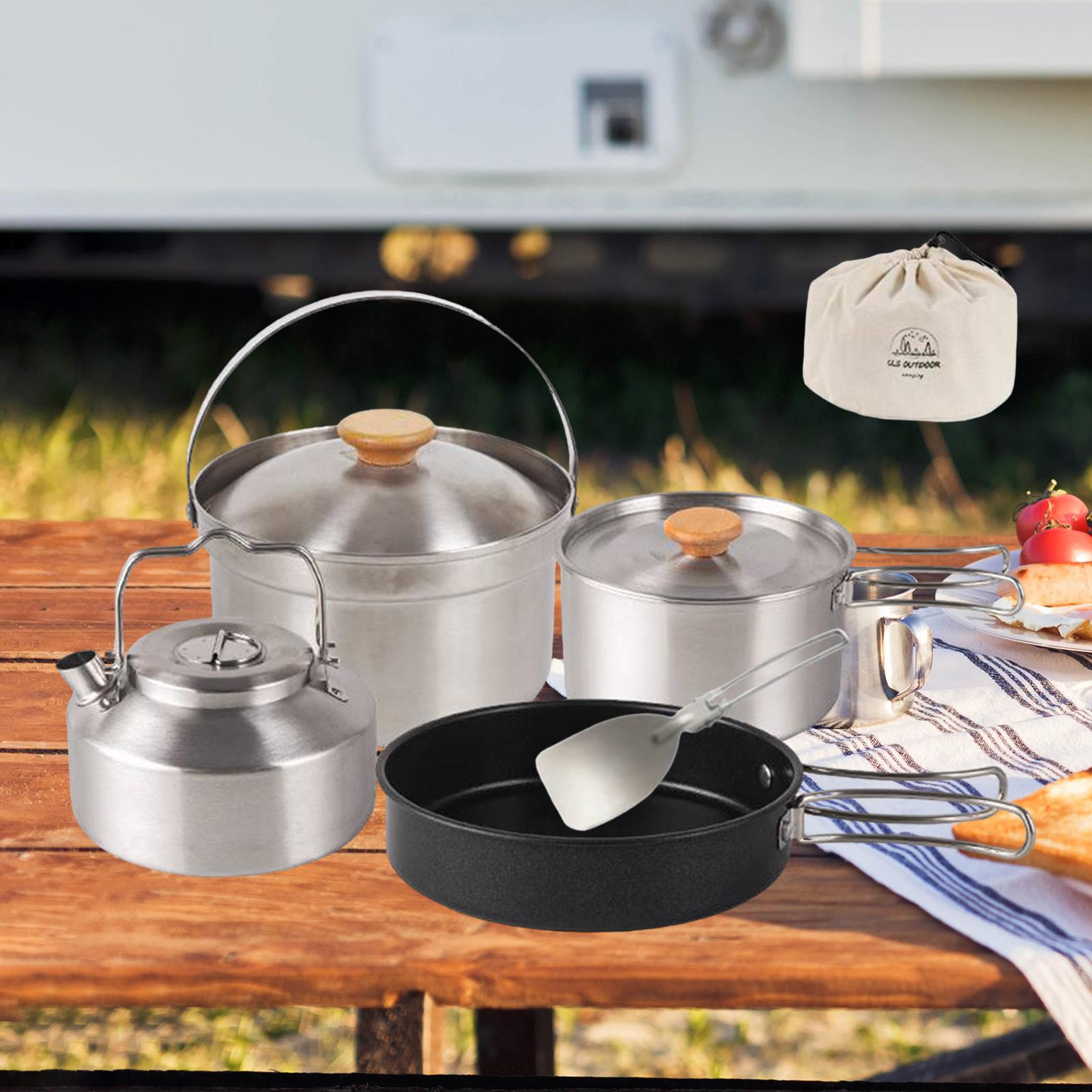 Naczynia kempingowe, sprzęt ku – Camping Cooking Handle recenzja i cena
