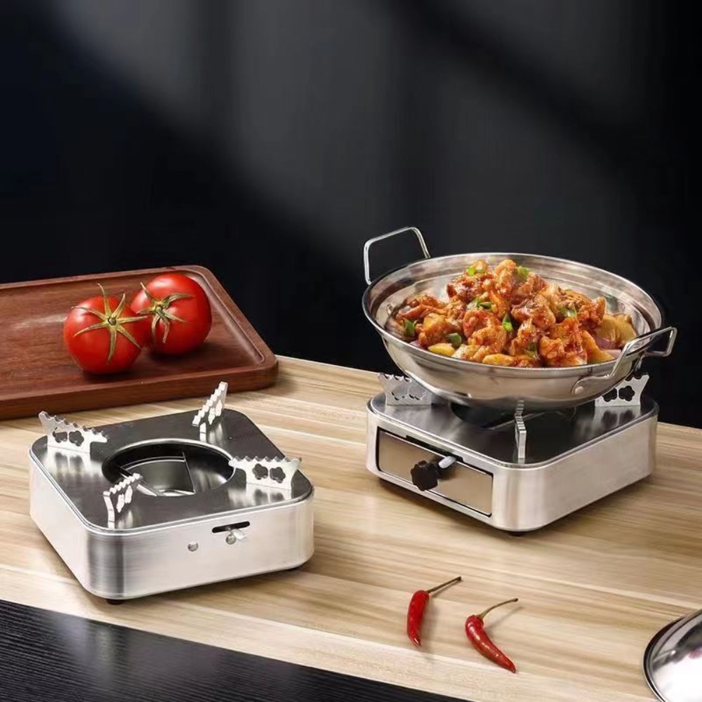 Przenośna kwadratowa kuchenka  – Camping Cooking Alcohol recenzja i cena