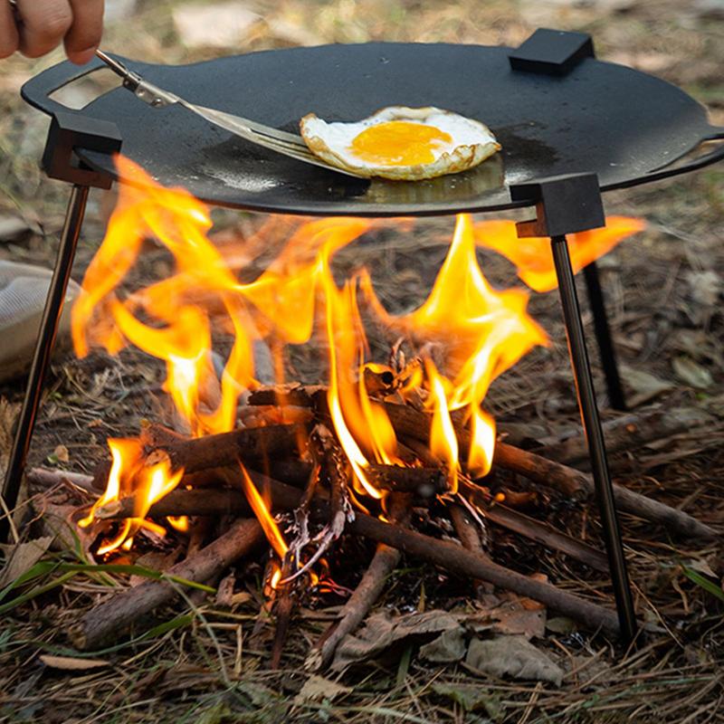 Odpinany Grill pionowy na stat – Camping Cooking Grate recenzja i cena