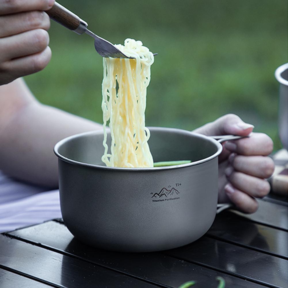 Ultralekki tytanowy garnek kem – Camping Cooking Handle recenzja i cena