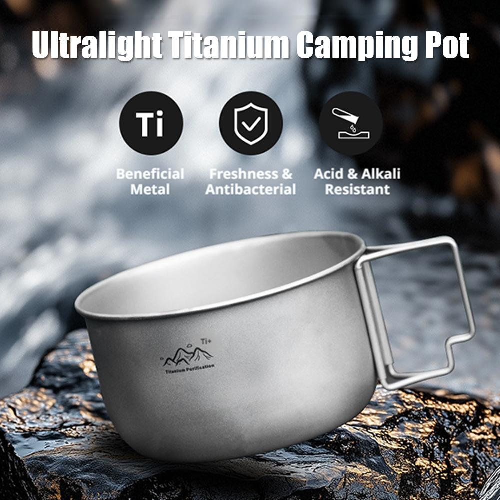 Ultralekki tytanowy garnek kem – Camping Cooking Handle recenzja i cena