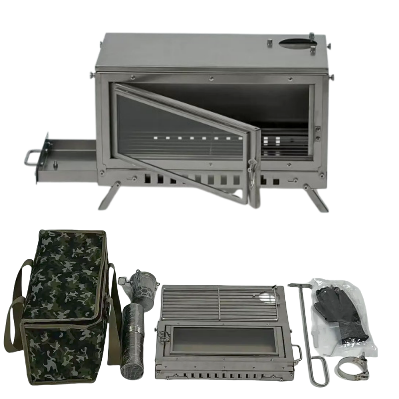 Kuchenka na drewno, kuchenka n – Camping Cooking Grate recenzja i cena