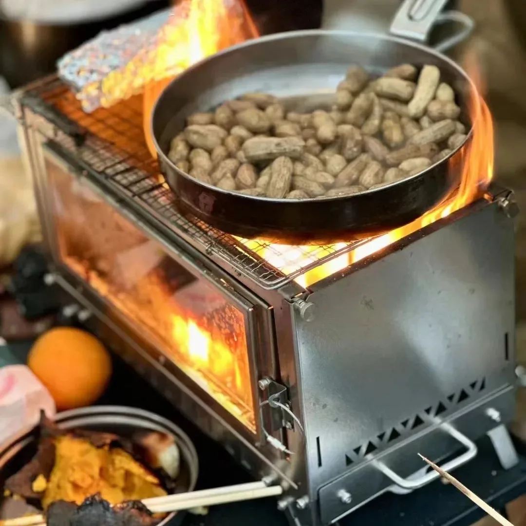 Kuchenka na drewno, kuchenka n – Camping Cooking Grate recenzja i cena