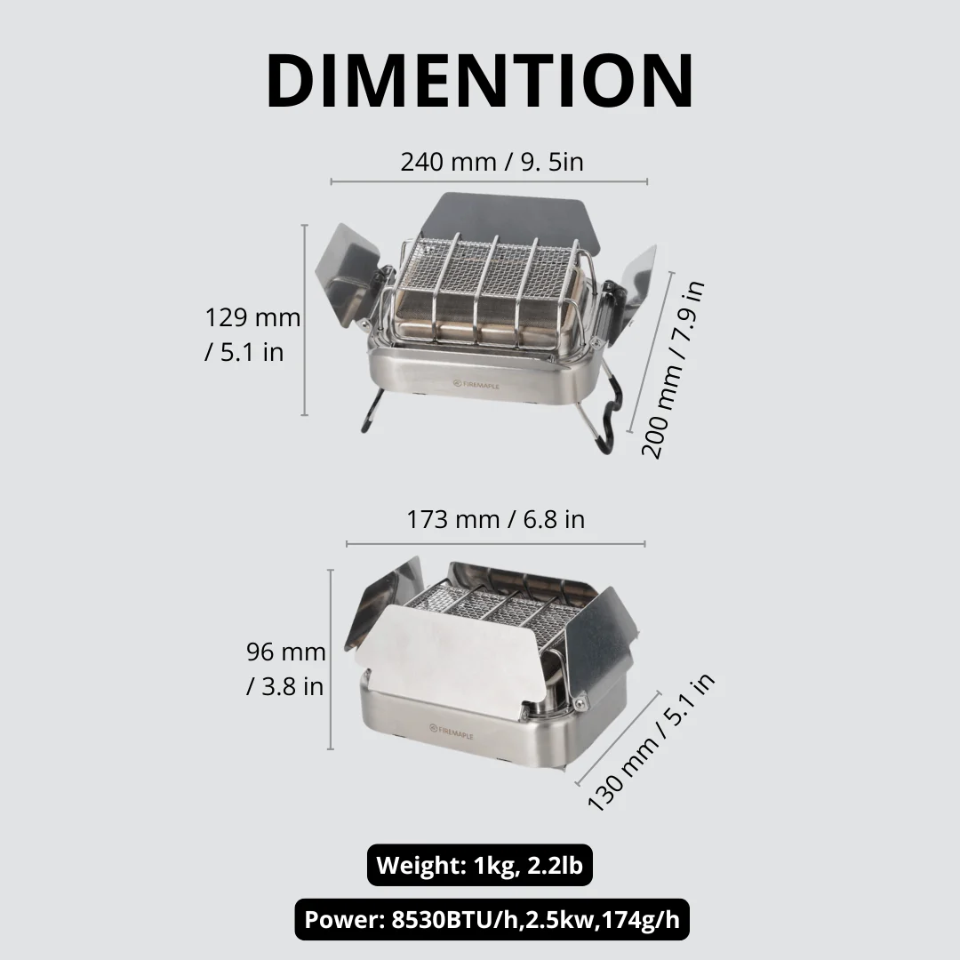 Fire-Maple Sunflower X gazowa  – Camping Cooking Burner recenzja i cena