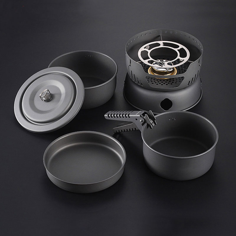 Zestaw do gotowania dla 2-4 os – Camping Cooking Materials recenzja i cena