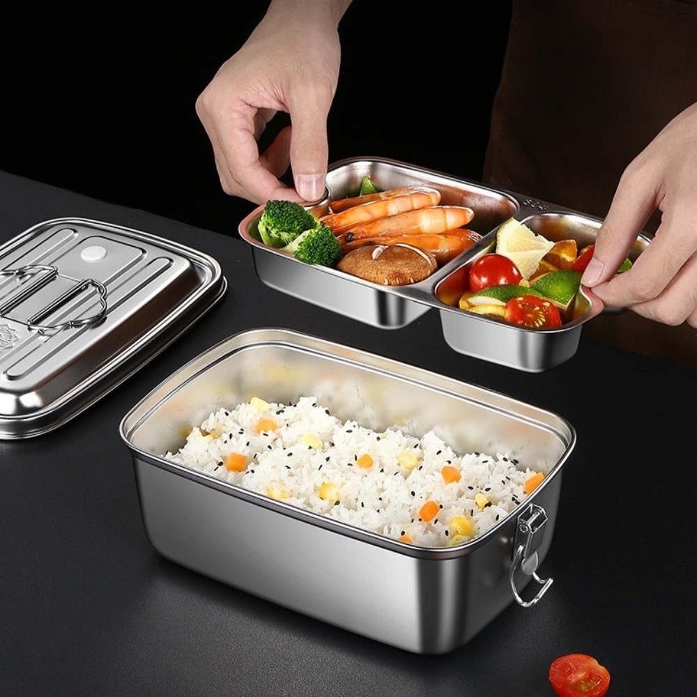 Dwuwarstwowy pojemnik na lunch – Camping Cooking Box recenzja i cena