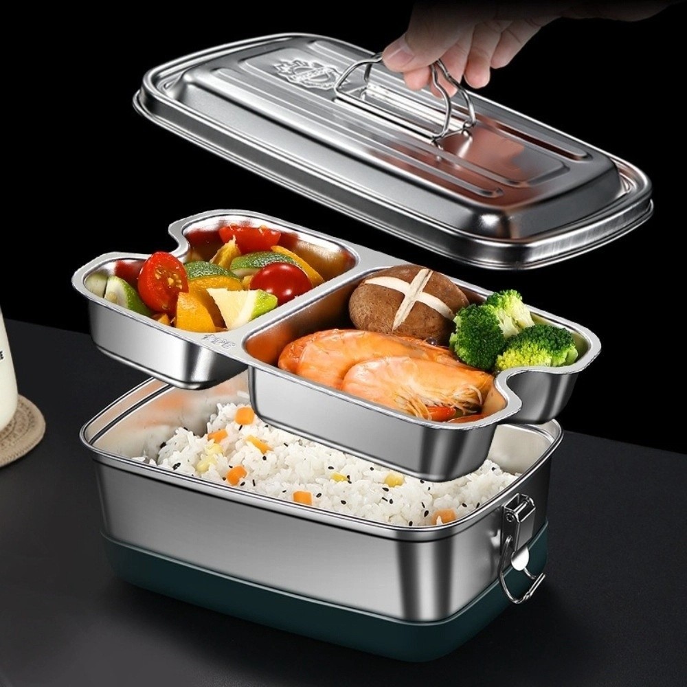 Dwuwarstwowy pojemnik na lunch – Camping Cooking Box recenzja i cena