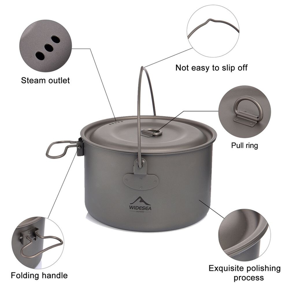 Widesea Camping zastawa stołow – Camping Cooking Rice recenzja i cena