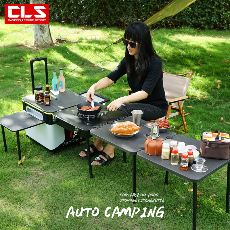 Przenośny składany stół kuchen – Camping Outdoor Cooking Table recenzja i cena