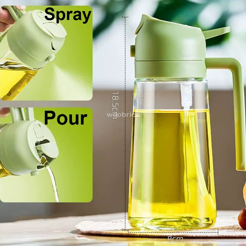 Opryskiwacz 2 w 1, frytownica  – Camping Cooking Oil Bottle recenzja i cena