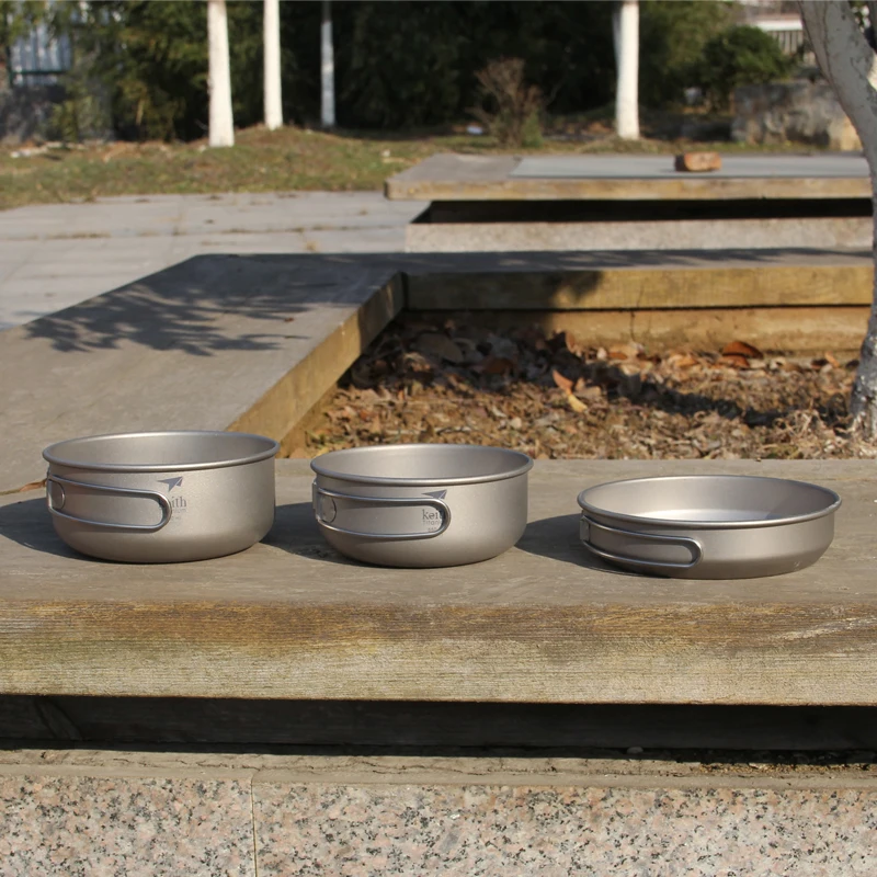 Keith 3PCS Titanium Cookware P – Camping Cooking Bowl recenzja i cena
