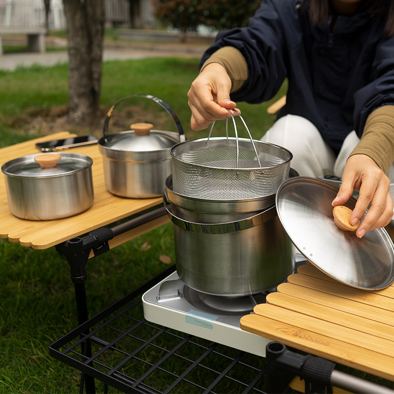 NOBANA najnowszy zestaw garnkó – Camping Cooking Rice recenzja i cena