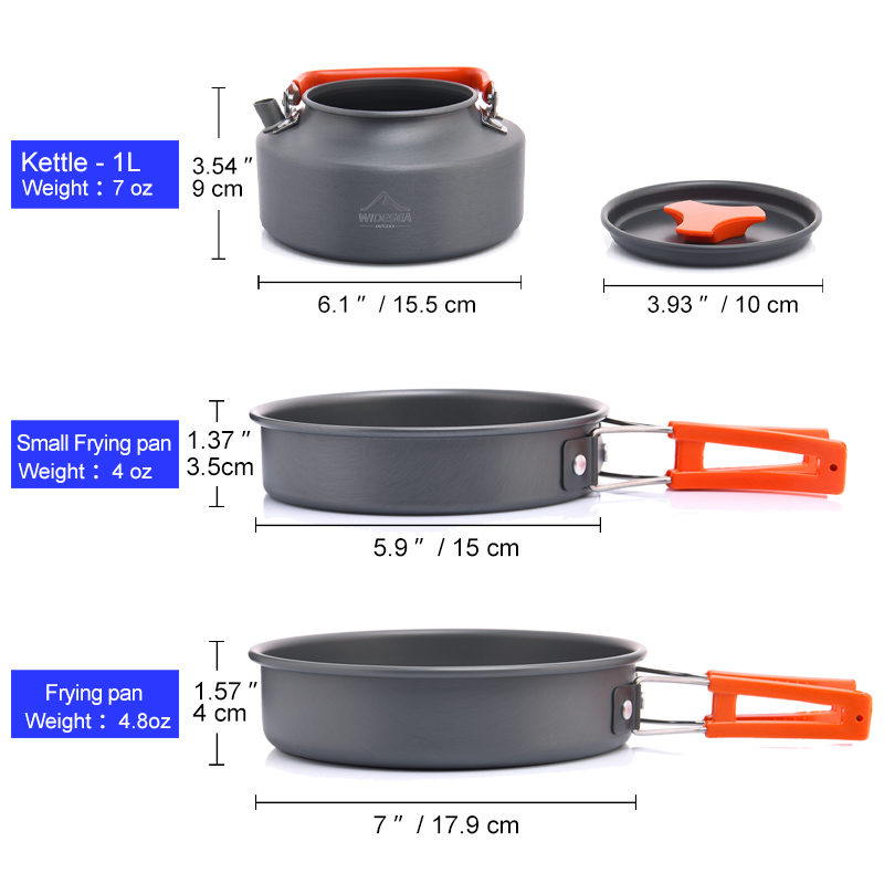 Widesea Camping Outdoor Cookwa – Camping Cooking Rice recenzja i cena