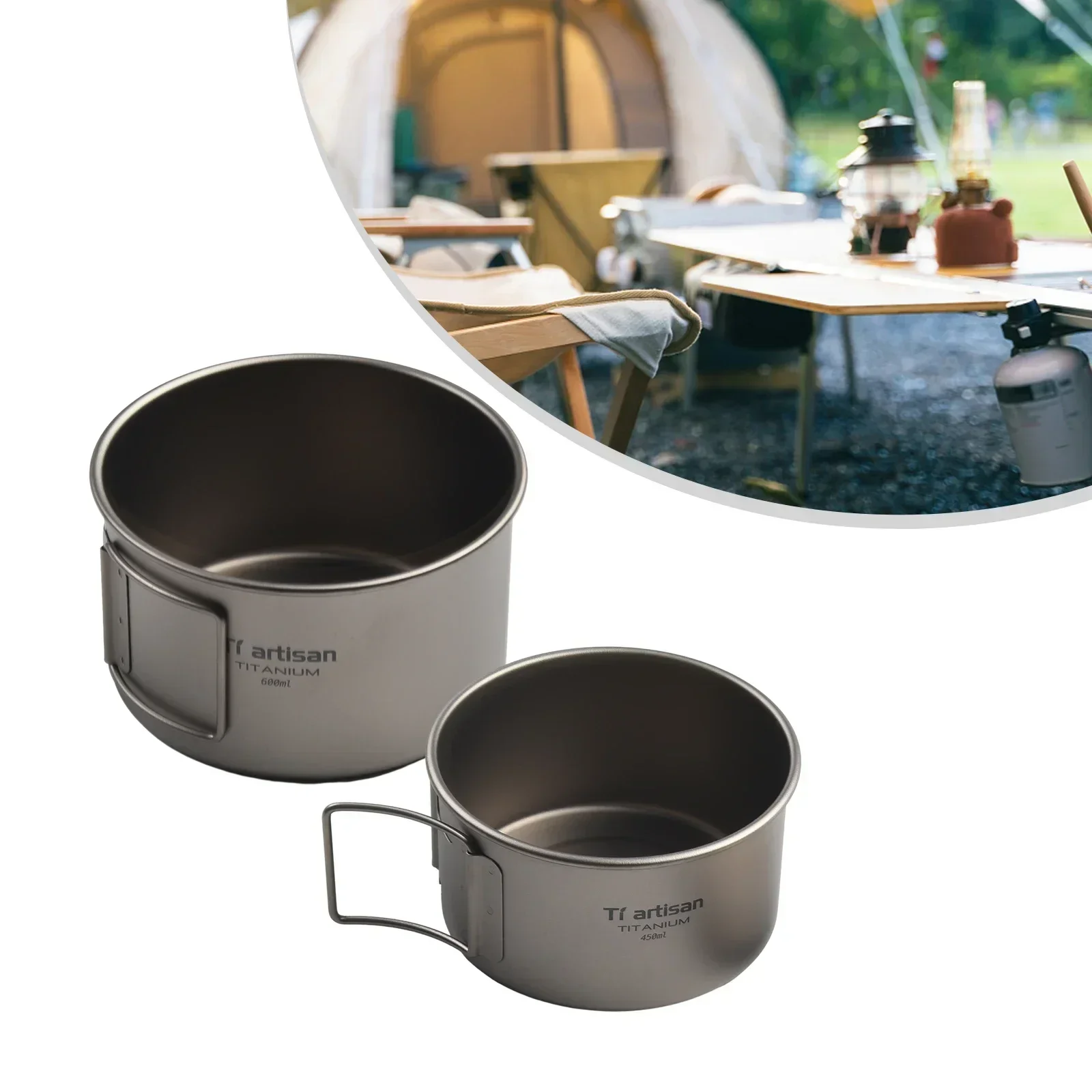 Tytanowa miska ze składanym uc – Camping Cooking Cover recenzja i cena