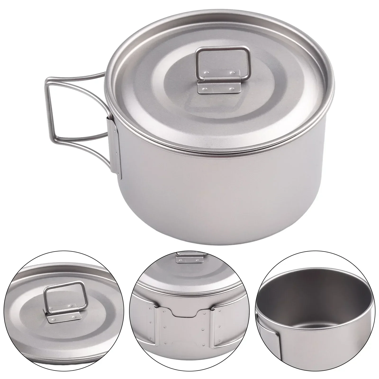 Tytanowa miska ze składanym uc – Camping Cooking Cover recenzja i cena