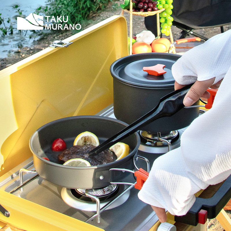 Zestaw naczyń kempingowych do  – Camping Cooking Rice recenzja i cena
