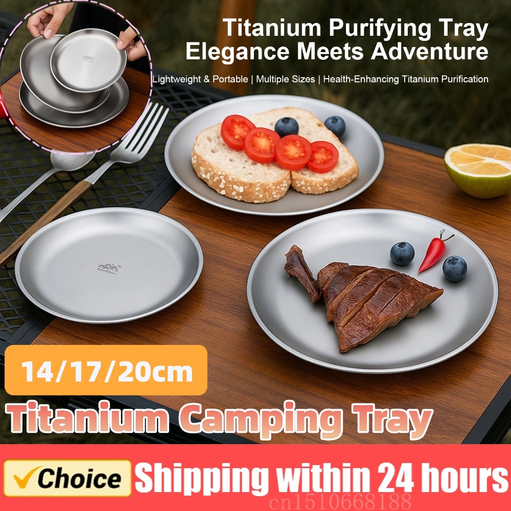 Talerz kempingowy tytanowy 14/ – Camping Cooking Disc recenzja i cena