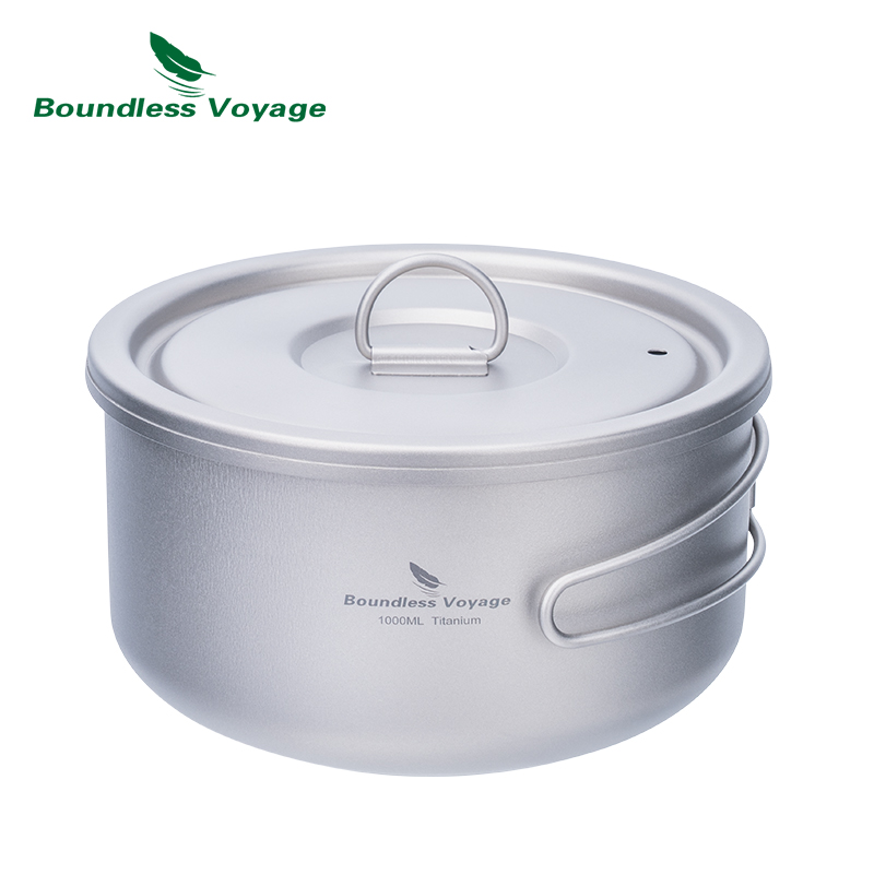 Boundless Voyage Tytanowy garn – Camping Cooking Box recenzja i cena