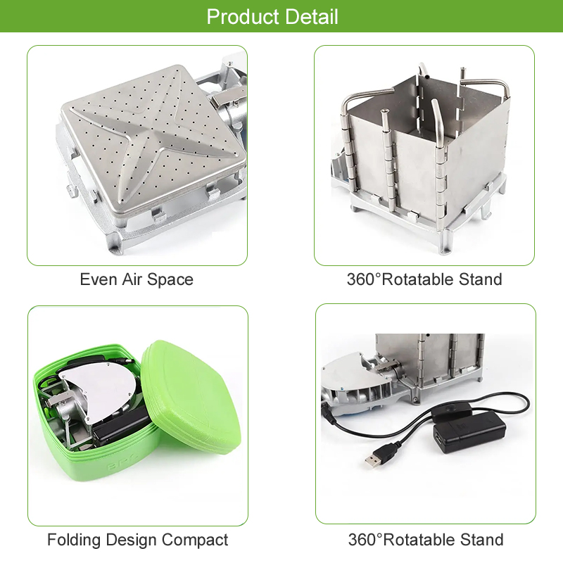 BRS 6000W Zewnętrzny piec opal – Camping Cooking Grate recenzja i cena
