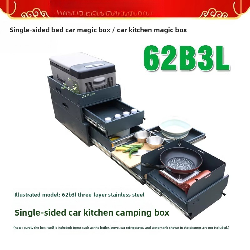 Przenośna kuchnia i schowek na – Camping Cooking Box recenzja i cena